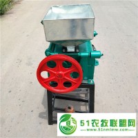 LF-60粮食破碎机 家用型燕麦片挤扁机图片 乐丰机械