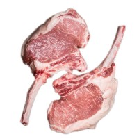 西班牙进口1672伊比利亚黑猪带骨里脊战斧中西餐厅烤肉火锅批发
