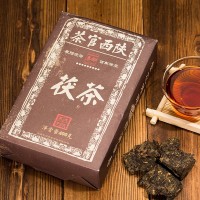 源头厂家 批发 泾阳茯茶陕西特产黑茶茯砖茶400g