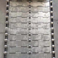 厂家生产工业用重型不锈钢输送链板 节距50.8加厚不锈钢输送链板