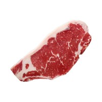 澳洲安格斯西冷牛排牛肉原切整块优质谷饲西冷牛排雪花纹理非腌制