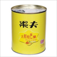 果夫芒果850克1.5规格芒果粒 杨枝甘露用芒果肉甜品 厂家直店即食