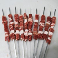 内蒙古羊肉串半成品纯羊肉新鲜羊肉每串净肉20克纯羊肉烧烤食材