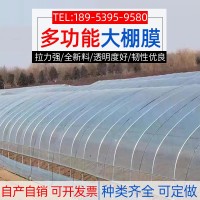 厂家直供PE透明农用塑料薄膜塑料布加厚黑白无滴膜大棚膜PO膜批发