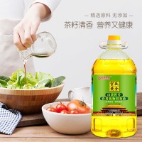 金浩山茶籽香调和食用油5L