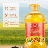 楚星花生芝麻油一级5L升食用油食用植物调和油