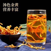 金虫草虫草花菌蛹虫草干货虫草菇煲汤食材料餐饮炖罐菜材厂家批发